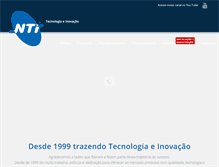 Tablet Screenshot of ntiequipamentos.com.br